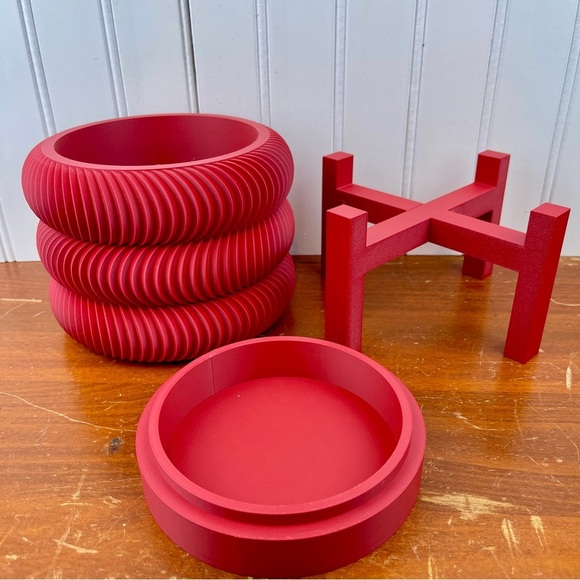 The Maro Planter Pot, Flower Pot, Indoor Planter w/ Drainage Tray - Picture 7 of 8